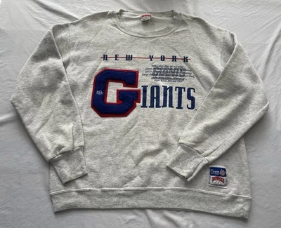Suéter De Colección New York Giants Para Hombre Mediano Grande Bordado Nuez moscada Foto 1 de 4