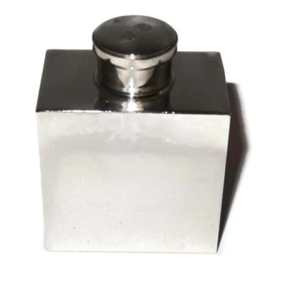 Tocador de baño de viaje Gustave Keller c 1900 Francia 950 plata de ley, botella Foto 1 de 3