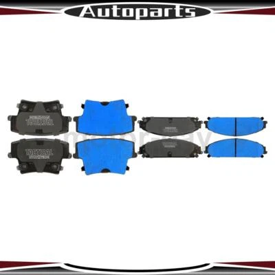 Pastillas de freno delanteras traseras para Dodge Charger 2014 2013 2012 2011 2010 2009 2008 Foto 1 de 4