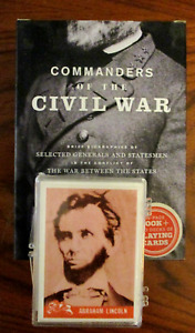 Civil War Reprint 1965 Set of 55 cards & Commanders of the Civil War Book/Cards!