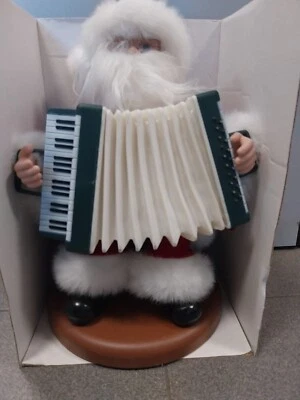 Babbo Natale con fisarmonica cod. 491005 musicale General Trade