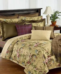 NUOVO due (2) federe cuscino Ralph Lauren Adriana floreale EUROPEO cotone multicolore - Foto 1 di 13