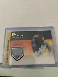 Jon Niese 2012 Golden Moments Jersey Card #GMR-JN - Picture 1 of 1