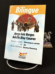 Nuevos cuentos de Bustos Domecq, Jorge Luis Borges 1989 Bilingue - Picture 1 of 10