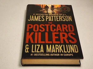 The Postcard Killers by Liza Marklund and James Patterson (2010, Hardcover) HCDJ - Picture 1 of 5