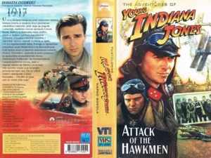 THE ADVENTURES OF YOUNG INDIANA JONES: ATTACK OF THE HAWKMEN (1995) CROATIAN VHS - Imagen 1 de 1