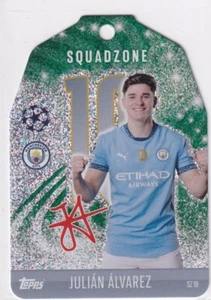 Topps Match Attax CL 24/25 No SZ 19 Julian Alvarez Squadzone Exclusive - Picture 1 of 2