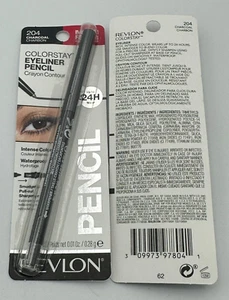 Revlon ColorStay Eyeliner Pencil w/Built-in Sharpener, 204 Charcoal - 2 PACK - Picture 1 of 1