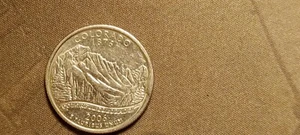 2006 P Colorado State Quarter Error, Large Reverse Die CUD Break @ 3 O'clock - Picture 1 of 2