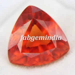 Piedra preciosa suelta corte trillón naranja granate natural espesartita de 6+ quilates - Imagen 1 de 5