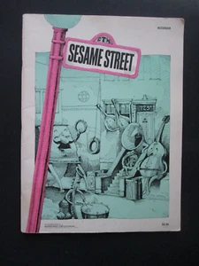 SESAME STREET Songbook for Recorder circa 1973 ARTHUR NITKA Vintage Collectible - Picture 1 of 5