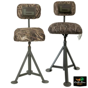 NEW BANDED GEAR TRIPOD BLIND STOOL - ADJUSTABLE PIT CHAIR PADDED CAMO SWIVEL - - Picture 1 of 6