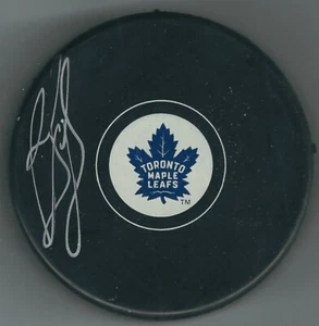 Autographed RON FRANCIS Toronto Maple Leafs Hockey Puck  JSA Witness - Picture 1 of 1