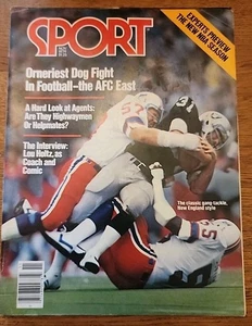 Revista SPORT New England Patriots, Oakland Raiders, Lou Holtz noviembre 1979 - Imagen 1 de 14