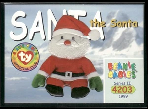 Ty Beanie Babies II #216 1999 Santa the Santa - Imagen 1 de 2