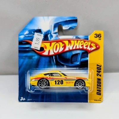 Hot Wheels 2006 New Models Datsun 240Z Short Card 36/38 Yellow Z - Image 1 of 4