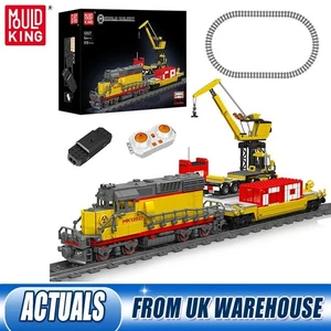Locomotora Diesel Bloque de Construcción Montaje Tren Ladrillo Niños Juguete Regalo de Navidad - Imagen 1 de 15