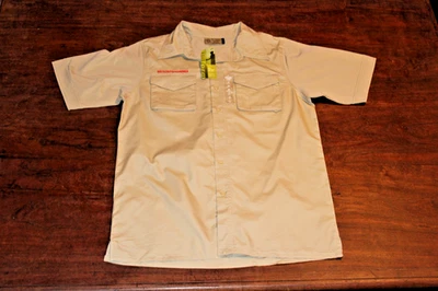Boy Scouts of America BSA Men's Shirt Tan Small NWT New with Tags - Image 1 of 4