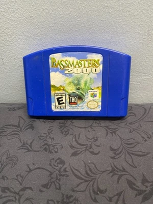 Bassmasters 2000 (Nintendo 64, N64 - 1999) solo cartucho auténtico Foto 1 de 4