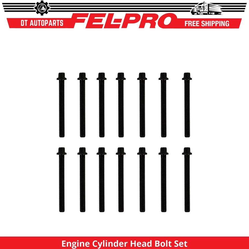 Juego de pernos de culata de motor Fel-Pro 2002 2003 para BMW 330Ci 2001-2006 3,0 L L6 Foto 1 de 1