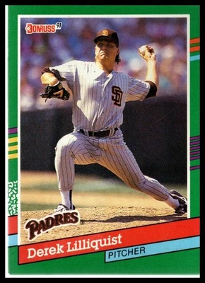 1991 Donruss #570 Derek Lilliquist - Image 1 of 2