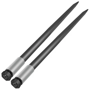 Denti Caricatore Frontale Forca Trattore Acciaio 124,46 cm per Fieno - Imagen 1 de 12