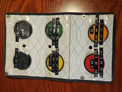 Vintage Nikon Filter Set with Case – Red, Orange, Yellow, Green, ND 008288 - Image 1 of 3