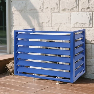 Privacy Air Conditioner Fence Cover Outdoor Window AC Units Protection Fence - Image 1 of 4