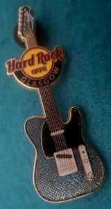 GLASGOW BLUE PLAYER TELECASTER FENDER GUITAR SERIES 2013 Hard Rock Cafe PIN - Imagen 1 de 1