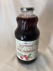 Jugo de arándano puro orgánico de Lakewood 32 OZ - Imagen 1 de 5