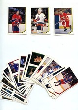 1986-87 O-Pee-Chee Stickers Lot (37) + 21 dupes VG-MINT (101077)