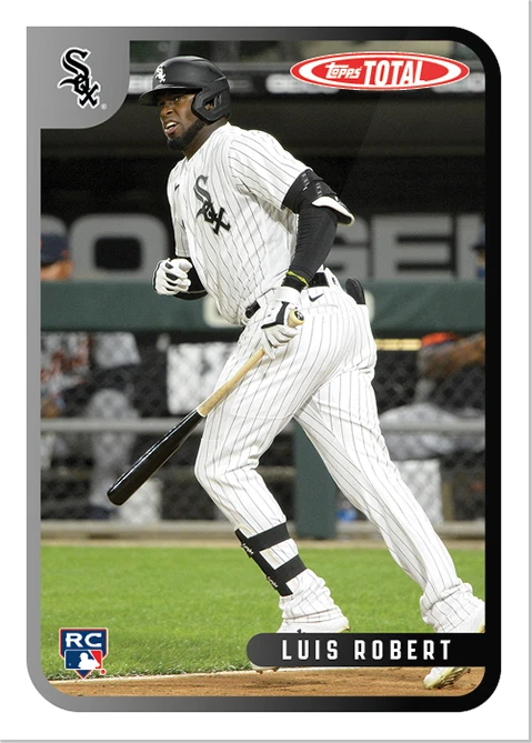 2020 TOPPS TOTAL WAVE 9 COMPLETE 100 CARD SET 801-900 LUIS ROBERTS ROOKIE - Image 1 of 1