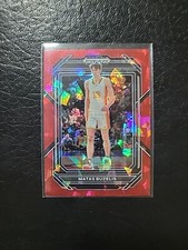 2023-24 Prizm Draft Picks #13 Matas Buzelis Red Cracked Ice Prizm