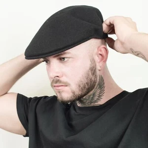 Kangol Original 504 Cap Wool Flatcap Winter SchiebermützeWintercap Wollmütze