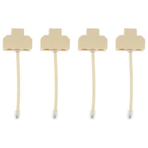 4 Pcs Scatola Di Interruttore Della Telefonica Sdoppiatore Telefonico - Zdjęcie 1 z 12