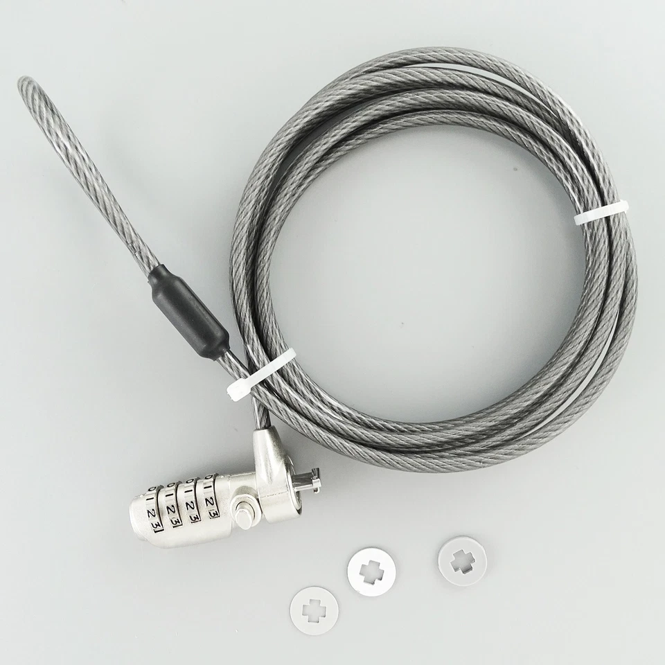 Combination Laptop Lock For Wedge Slots for Lenovo for HP for Asus - Image 1 of 1