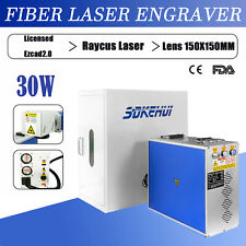 Machine portable marquage laser fibre 30W pour marquage métal Split 15*15cm