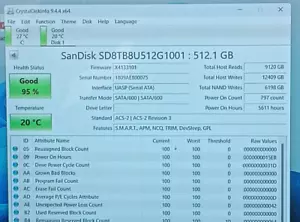 SD8TB8U-512G SanDisk X400 512GB SATA 6Gbps (AES-256 / SED TCG Opal 2.0) 2.5" SSD - Picture 1 of 4