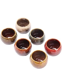 6 piezas. Juego de tazas de té/espresso estilo japonés Cupyerba mate cerámica 5 oz. Bebida - Nueva - Imagen 1 de 9