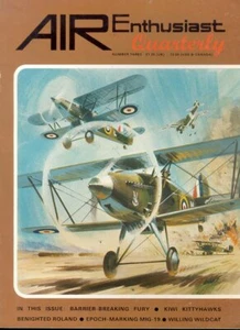 AIR ENTHUSIAST AEQ 3 WW2 RNZAF NEW ZEALAND KITTYHAWK / WW1 GERMAN LFG ROLAND - Picture 1 of 4