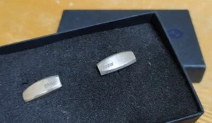 Genuine BMW Cufflinks BMW Part No. 80 23 0 140 215 Boxed Made In Germany - RARE - Picture 1 of 7