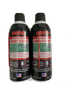ABRO  Electrical Contact Cleaner 10oz Computer,HiFi,Cicuits And Other(2 Bottle)