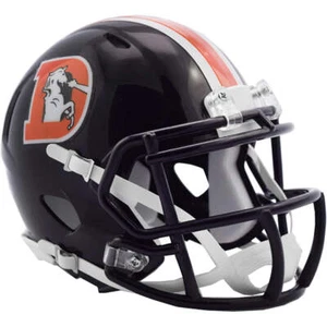 Denver Broncos Color Rush Riddell Speed Mini Football Helmet - Picture 1 of 1