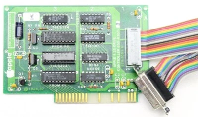 Apple II, II Plus (+), IIe - 19-Pin - Floppy Drive Controller - Tested - Working - Image 1 of 4