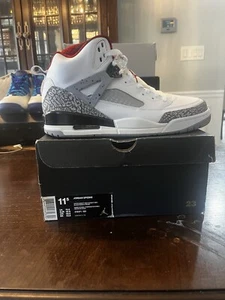Air Jordan Spizike !! Sz11.5 Og Color way Ds 2017 !!cement !!og Retro !! - Picture 1 of 5