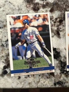 1997 DONRUSS SIGNATURE SERIES CARD LOA ANGELES DODGERS MIKE PIAZZA #7 - Picture 1 of 1