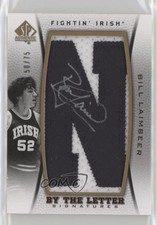 2012-13 SP Authentic By the Letter Signatures /75 Bill Laimbeer #BL-BL Auto