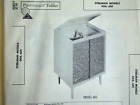 Original Sams Photofact Manual  Steelman 404, 601 (501)