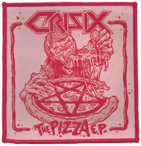 CRISIX - The Pizza E.P. Box - 10,1 cm x 10,3 cm - Patch - 167907 - Zdjęcie 1 z 1