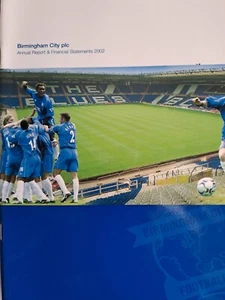 Birmingham City: Report and Accounts 2002 - Picture 1 of 1
